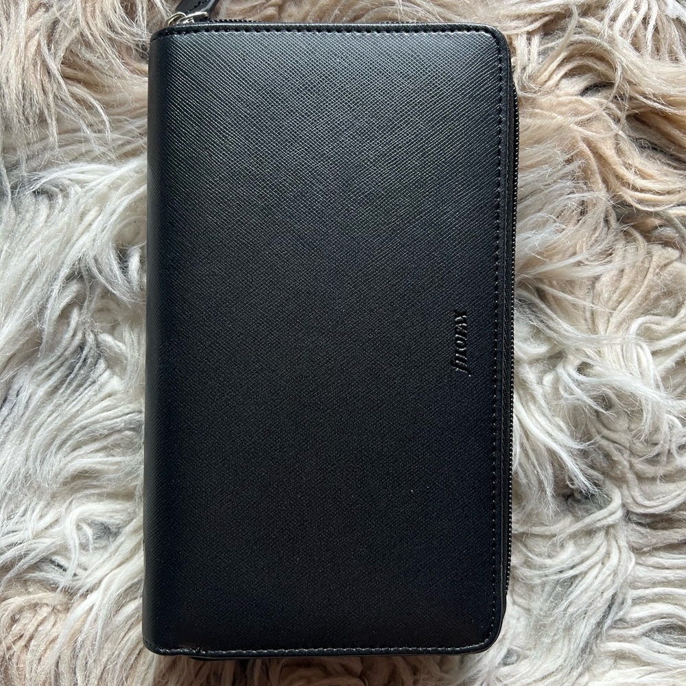 Filofax Saffiano Personal Compact Zip Organizer